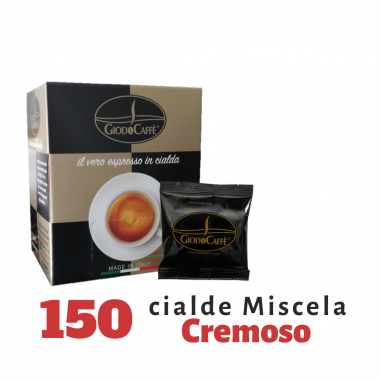 150 Cialde Caffè Giodo Miscela Cremoso ESE 44 MM