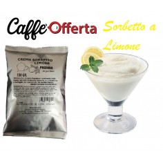 SORBETTO A LIMONE BUSTA DA 150 GR.
