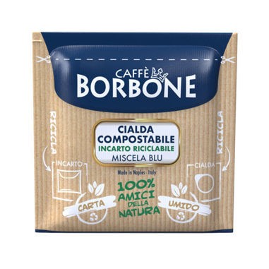 150 Cialde Caffè Borbone Miscela Blu ESE 44...