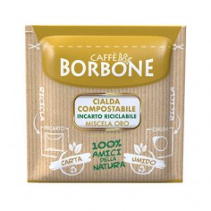 50 Cialde Caffè Borbone Miscela Oro ESE 44 Compostabili