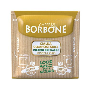 50 Cialde Caffè Borbone Miscela Oro ESE 44...