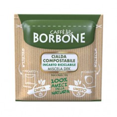 50 Cialde Caffè Borbone Miscela Dek ESE 44 Compostabili