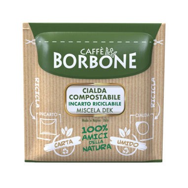 50 Cialde Caffè Borbone Miscela Dek ESE 44...