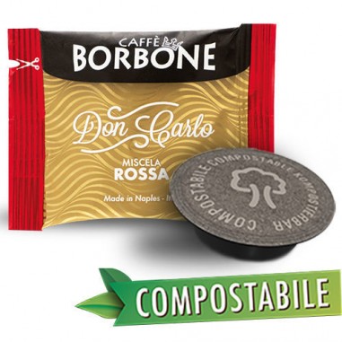 100 Capsule Don Carlo Caffè Borbone Miscela...