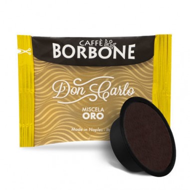 50 Capsule Don Carlo Caffè Borbone Miscela Oro...