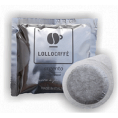 150 Cialde Lollo Caffè Miscela Argento ESE 44 MM