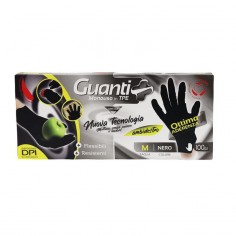 SETA BLU GUANTI MONOUSO IN TPE CONFEZIONE DA 100 PEZZI...