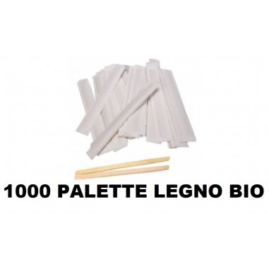 1000 Palettine IMBUSTATE Legno per Caffe'...