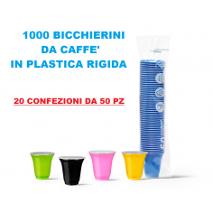 500 BICCHIERINI CAFFE' IN PLASTICA 80CC 2