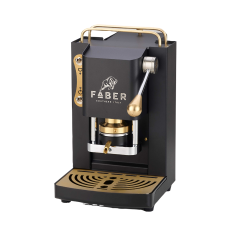 FABER SLOT MINI DELUXE BLACK & GOLD Macchina a Cialde