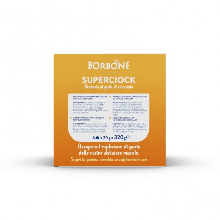 16 Capsule Borbone al SuperCiock  Compatibile Nescafè Dolce Gusto
