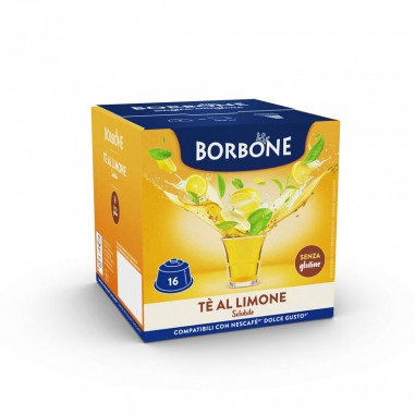 16 Capsule Borbone Tè al Limone Compatibile...