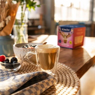 16 Capsule Borbone GINSENG ZERO Per Caffè Al...