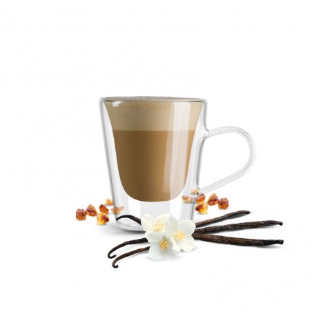 16 Capsule Borbone Per Bevanda Solubile Al Gusto CRÈME BRÛLÉE Compatibile Nescafè Dolce Gusto
