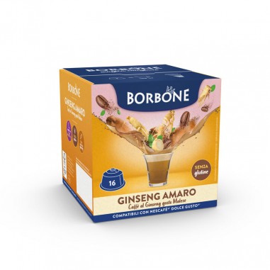 16 Capsule Borbone per bevanda solubile al...