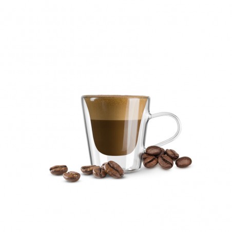 16 Capsule Borbone CORTADO Per Bevanda Solubile Al Gusto Caffè Macchiato Compatibile Nescafè Dolce Gusto