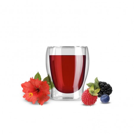 16 Capsule Borbone Per TISANA AI FRUTTI DI BOSCO Compatibile Nescafè Dolce Gusto
