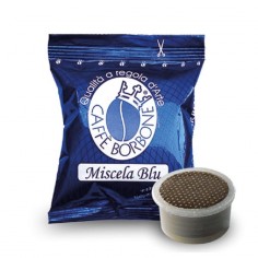 100 Capsule Caffè Borbone Miscela Blu Compatibile Lavazza...
