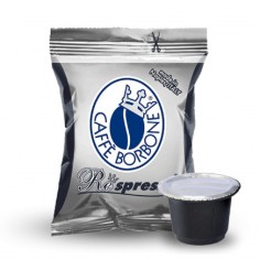 100 Capsule Respresso Caffè Borbone Miscela Nera...