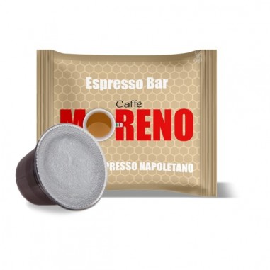 100 Capsule Caffè Moreno Miscela Espresso Bar...