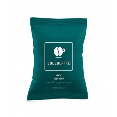 100 Capsule Lollo Caffè Miscela Dec Compatibile...