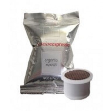 100 Capsule Lollo Caffè Miscela Argento...
