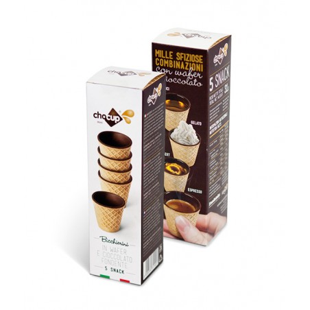 CHOCUP MINI 30 ml Bicchierini Wafer 5 PZ