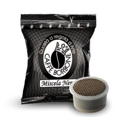 50 Capsule Caffè Borbone Miscela Nera Compatibile Lavazza...