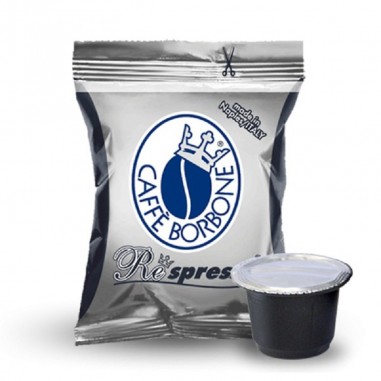 50 Capsule Respresso Caffè Borbone Miscela Nera...