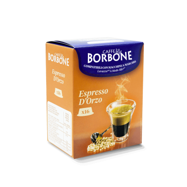 16 Capsule Borbone  Espresso D'Orzo Compatibile...