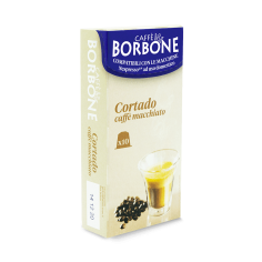 10 Capsule Borbone Cortado Caffè Macchiato Compatibile...