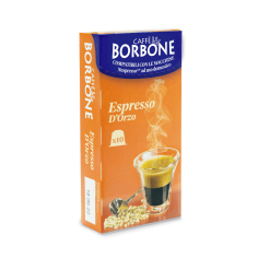 10 Capsule Borbone  Espresso D'Orzo Compatibile Nespresso