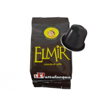 100 Capsule Caffè Passalacqua Miscela Elmir Compatibili Nespresso