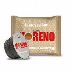 50 Capsule Caffè Moreno Miscela Espresso Bar Compatibile...