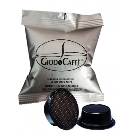 100 Capsule Caffè Giodo Miscela Cremoso Compatibili A Modo Mio