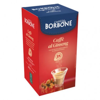 18 Cialde Caffè Borbone al Ginseng ESE 44 MM
