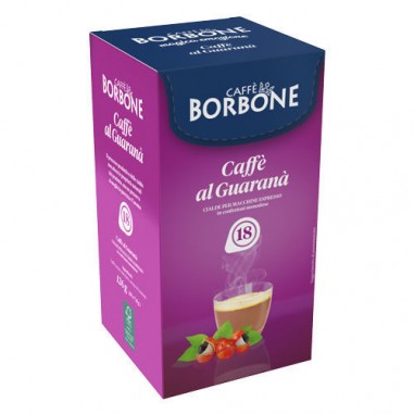 18 Cialde Caffè Borbone al Guaranà ESE 44 MM