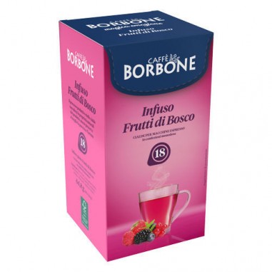 18 Cialde Caffè Borbone Frutti di Bosco ESE 44 MM